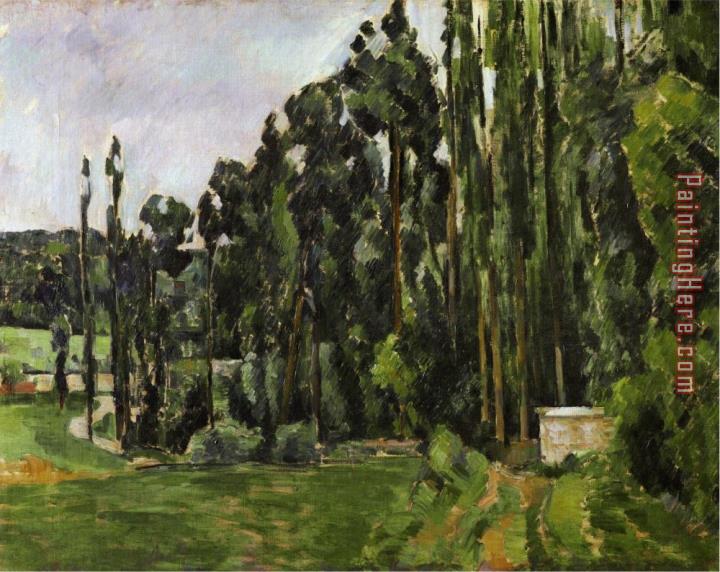 Paul Cezanne The Poplars 1879 1882